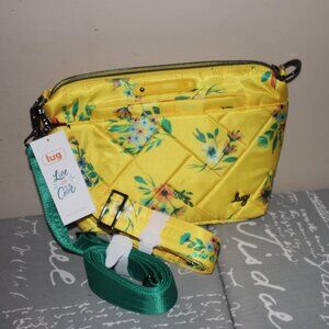 Lug RFID Quilted Crossbody w/ 2 Straps - Flare 2